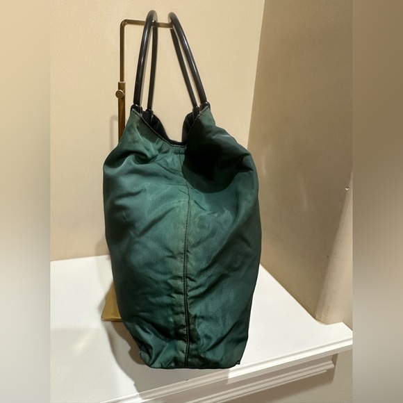 Prada Tessuto Plex Forrest Green Tote - Picture 11 of 13